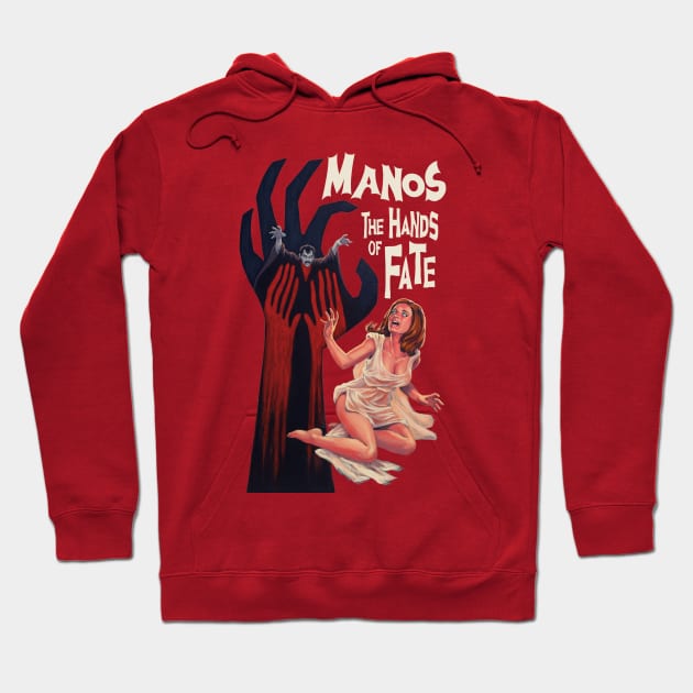 Manos: The Hands Of Fate Hoodie by sandradeillustration